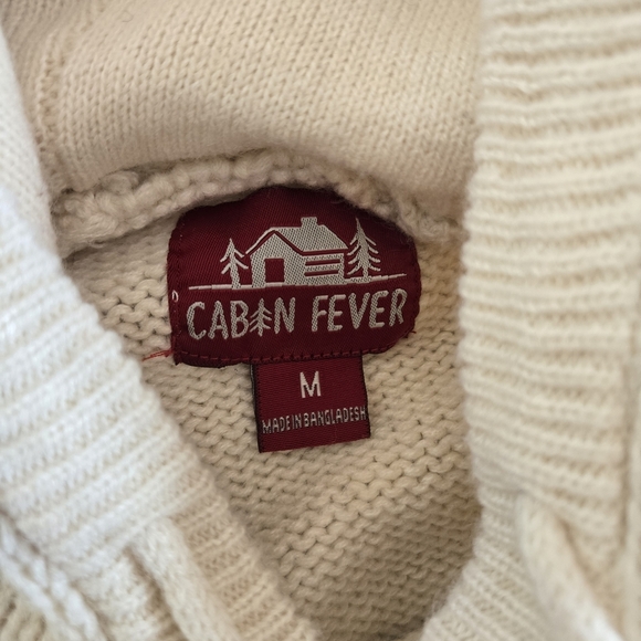 Cozy Knit Hooded Sweater with Snowflake Pattern - Picture 10 of 11